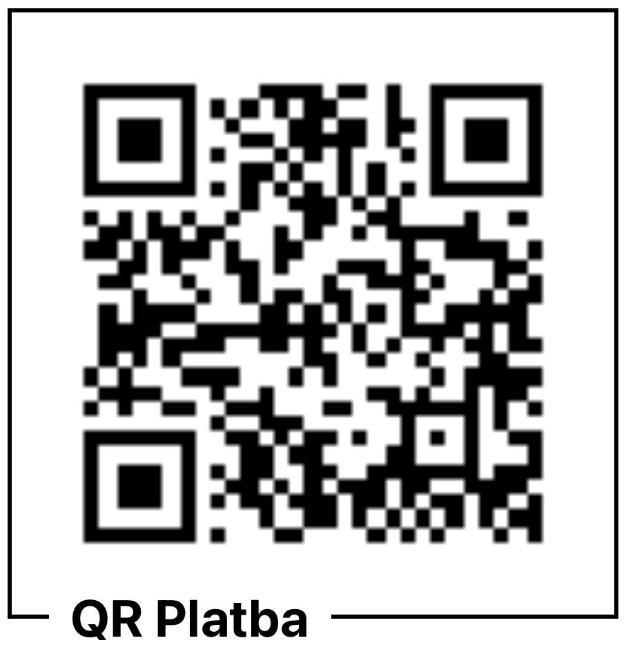 QR kód pro platbu 30 Kč